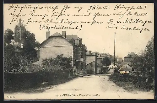 AK Avesnes, Route d`Avesnelles