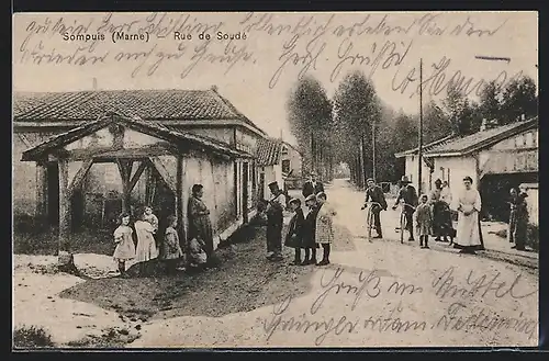 AK Sompuis, Rue de Soudé