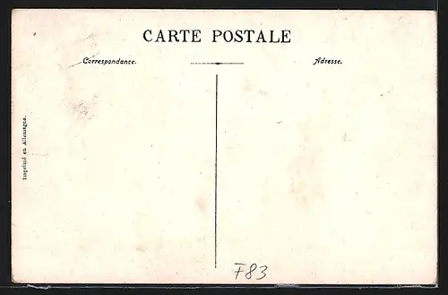 Künstler-AK Toulon, Avenue Colbert