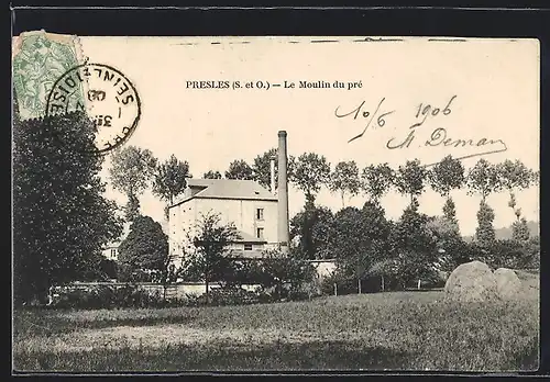 AK Presles, Le Moulin du pré