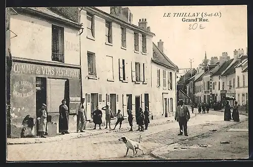 AK Le Thillay, Grand`Rue