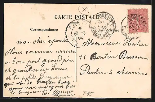 AK Le Thillay, Grand`Rue