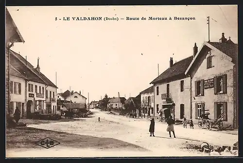 AK Le Valdahon, Route de Morteau à Besancon