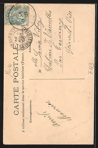 AK Saint-Maurice-de-Lignon, Route Nationale