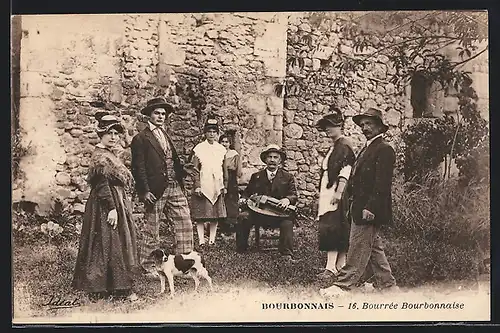 AK Bourbonnais /Auvergne, Bourrée Bourbonnaise