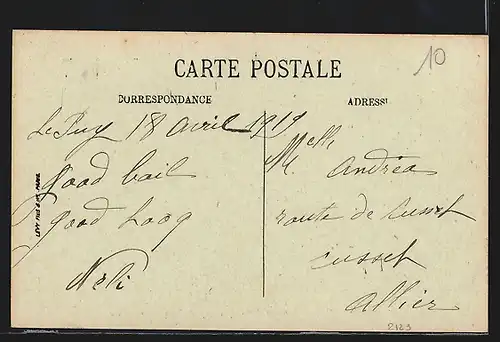 AK Auvergne, Scenes et Types, Groupe de Dentellieres