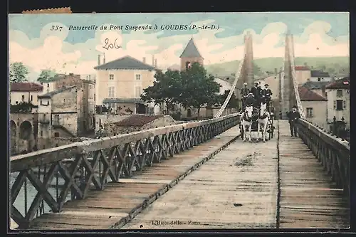 AK Coudes, Passerelle du Pont Suspendu