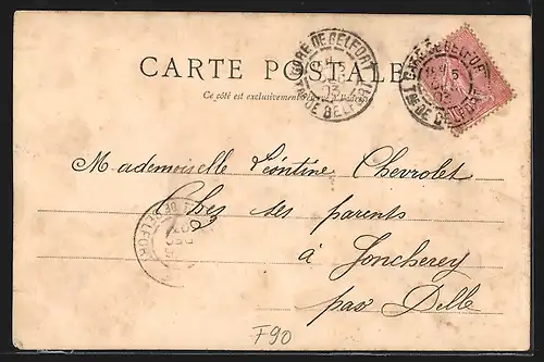 AK Belfort, Le Château et la Place d`Armes