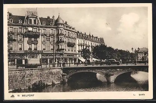 AK Belfort, Le quais