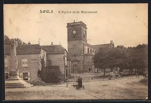 AK Saulx, L`Eglise et le Monument