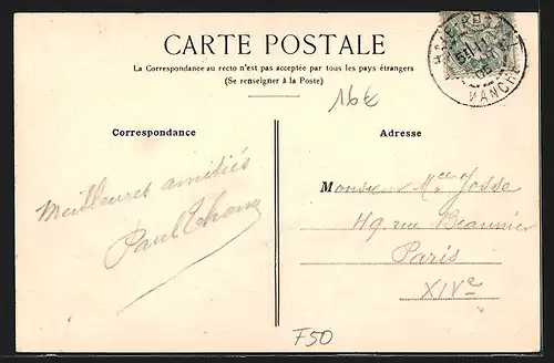 AK La Haye-Pesnel, Quartier Joyeux