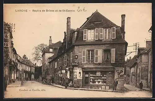 AK Larche, Routes de Brives et de St-Cernin