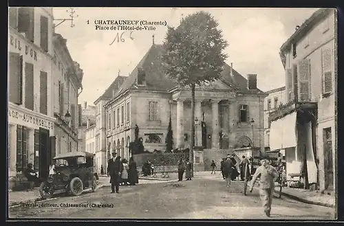 AK Chateauneuf, Place del`Hôtel-de-Ville