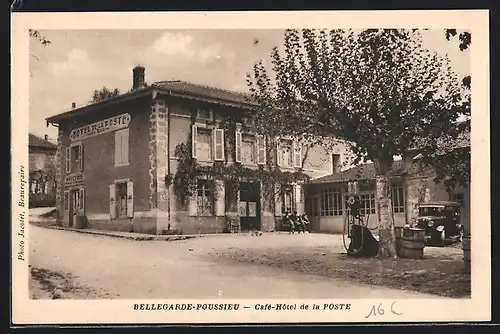 AK Bellegarde-Poussieu, Café-Hôtel de la Poste