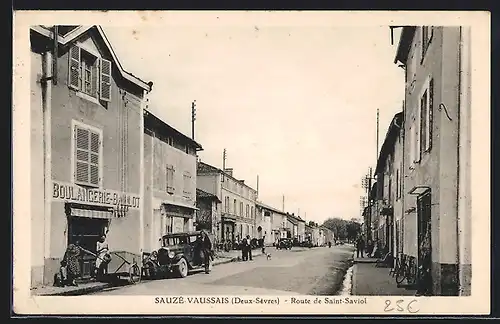AK Sauzé-Vaussais, Route de Saint-Saviol