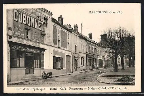 AK Marcoussis, Place de la République, Restaurant Maison Chauvet