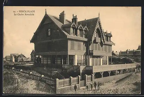 AK Berck-Plage, le Chalet Rotschild