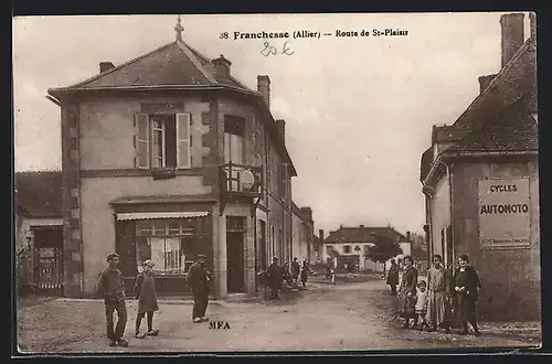 AK Franchesse, Route de St-Plaisir