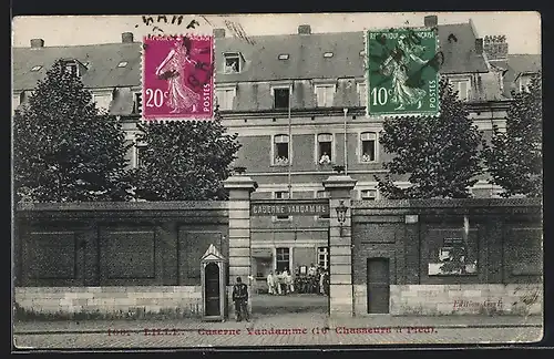 AK Lille, Caserne Vandamme (16 Chausseurs à Pied)