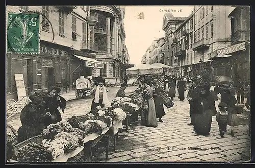 AK Nice, Le Marché aux fleurs