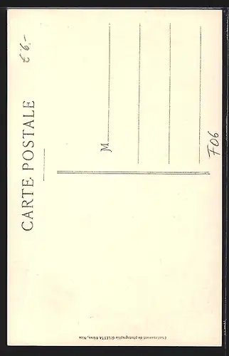 AK Nice, Vichy Hotel, Rue Assalit, Rue Lamartine, 50