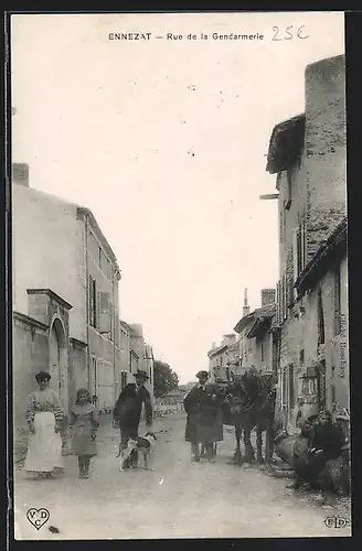 AK Ennezat, Rue de la Gendarmerie