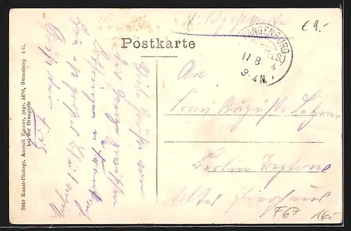 AK Wangenburg i. E.-Obersteigen, Restaurant zum Goldbrunnen von Franz Diss