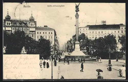 AK Berlin-Kreuzberg, Berlin-Alliance-Platz