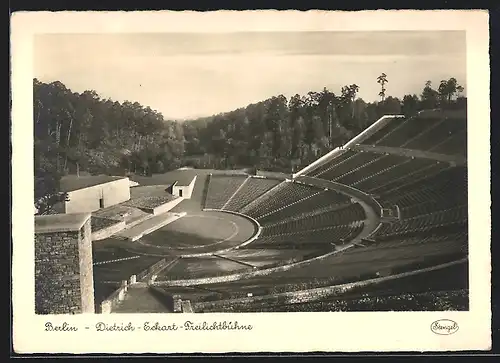 AK Berlin, Olympiade 1936, Reichssportfeld, Dietrich-Eckart-Freilichtbühne