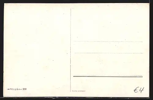 AK Kuh auf der Weide vor einem Gewässer