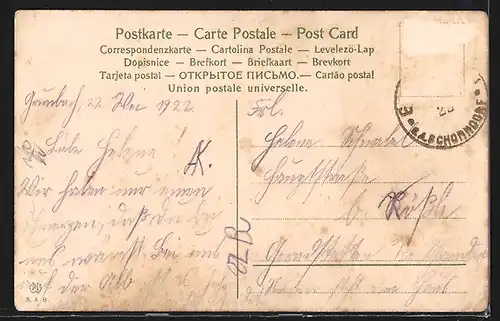 AK Rotschwänzchen, Ostern