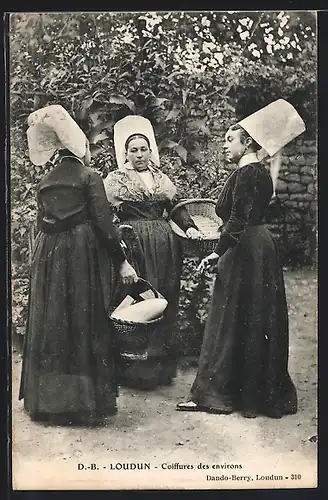 AK Loudun, Coiffures des environs