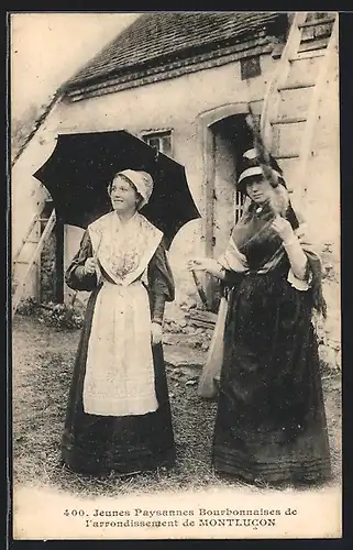 AK Jeunes Paysannes Bourbonnaises de l`Arrondissement de Montlucon, Bäuerinnen