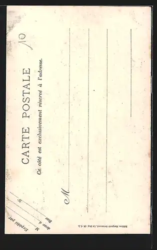 AK Type de la paysanne dévote de la Haute-Loire, Auvergne