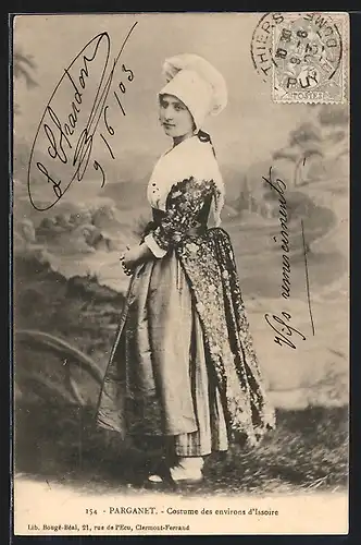 AK Auvergne, Costume d`Issoire