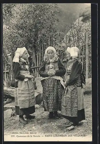 AK Saint-Colomban des Villards, Costumes de la Savoie