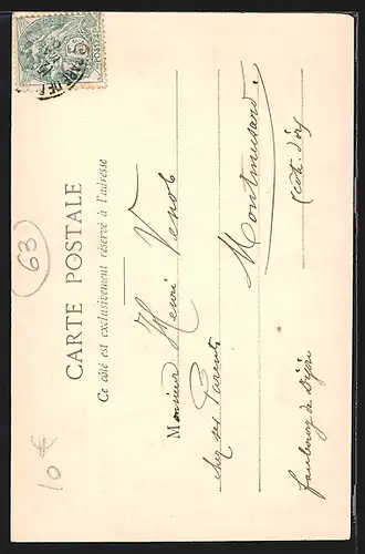 AK Allant aux Champs, Auvergne