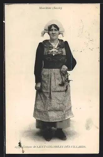 AK Costume de Saint-Colomban-des-Villards, Auvergne