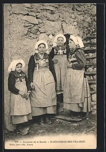 AK Costumes de la Savoie, St-Colomban-des-Villards, Auvergne