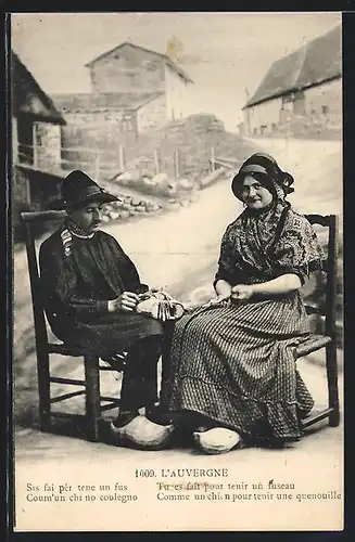 AK Un homme et une femme, L`Auvergne