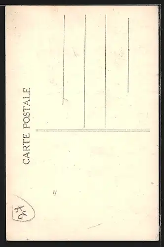 AK Pont-Audemer /Normandie, Coiffes et Costumes anciens, Coiffure portée au commencement du XVIIIe siècle