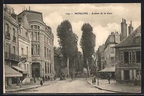AK Moulins, Avenue de la Gare