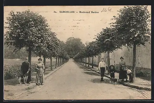 AK Sarcelles, Boulevard Barbier