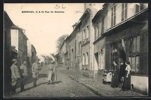 AK Bonneuil, Rue de Gonesse