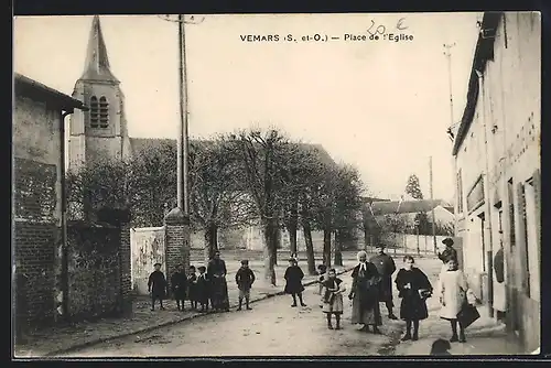 AK Vemars, Place de l`Eglise