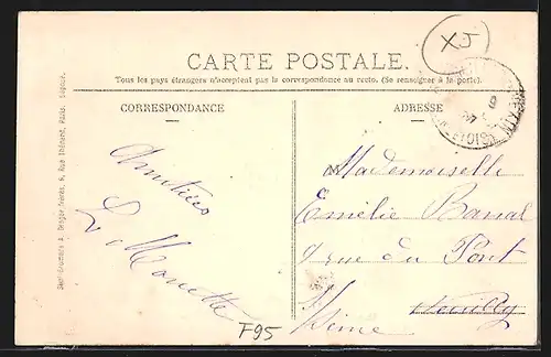 AK Cormeilles-en-Vexin, Place du Commerce