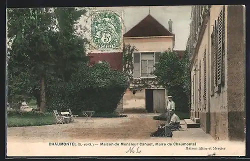 AK Chaumontel, Maison de Monsieur Canuet, Maire de Chaumontel