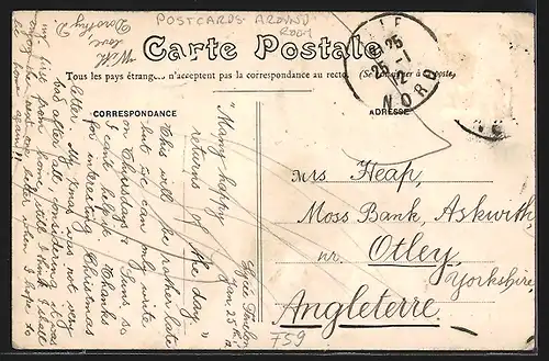 AK Lille, Lycée Fénelon, Chambre d`Eleve