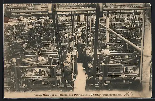 AK Jujurieux, Usine des Petits-Fils Bonnet, Tissage Mecanique