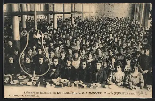 AK Jujurieux, Usine des Etablissments Petits-Fils Bonnet, Réfectoire